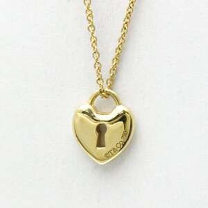 TIFFANY 18k Gold Heart Necklace